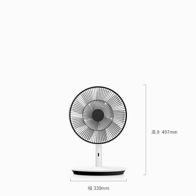 大人の上質 BALMUDA GreenFan EGF-1200-WK - 冷暖房/空調